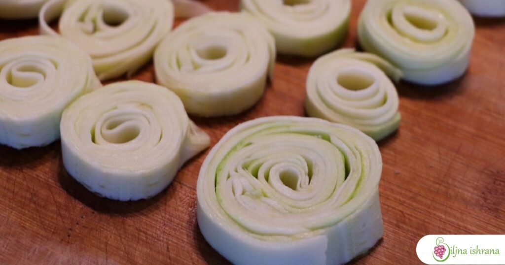 Pasta taljatele od tikvica.